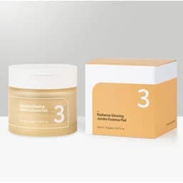 Numbuzin No.3 Radiance Glowing Jumbo Essence Toner Pad