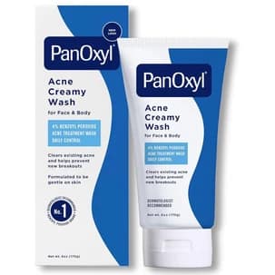 PanOxyl Acne Creamy Wash (4% Benzoyl Peroxide)