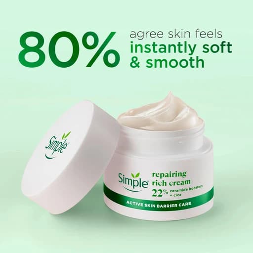 Simple Kind to Skin Repairing Rich Cream